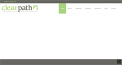 Desktop Screenshot of clearpathchiropractic.com